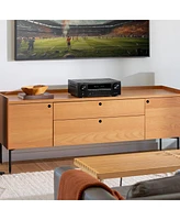 Denon AVRX1800H 7.2 Channel 8K Home Theater Receiver with Dolby Atmos, Heos Built-In, and Audyssey Room Correction