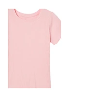 Cotton On Girls Little/Big Raya Rib Tee