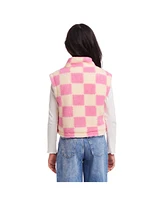 Andy & Evan Big Girls Checkered Puffer Vest