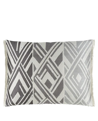 Designers Guild Valbonella Graphite Silk Decorative Pillow