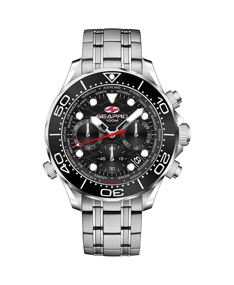 Seapro Men's Mondial Timer Dial Watch