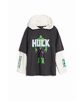 Desigual Boys Boys's Double Sleeve Hulk T-Shirt