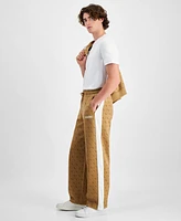 Guess Men's 4G Mojo Wide Leg Jogger Pants