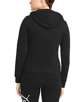 Puma Women's Long-Sleeve Zip-Front Hooded Sweatshirt