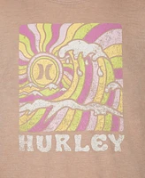 Hurley Big Girls Big Wave Short Sleeve Tee