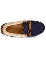 Isotoner Men's Microsuede Vincent Moccasin Memory Foam Slippers