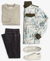 Sun Stone Mens Patterned Jacket Sweater Jeans Exclusively At Macys