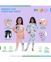 Bluey Girls Fleece Sweatshirt and Jogger Pants Outfit Set to