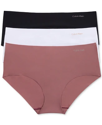 Calvin Klein Women's Invisibles 3-Pack Hipster Underwear QD3559