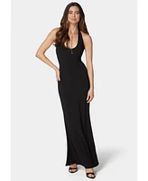 Bebe Women's Maxi Body Chain Dress