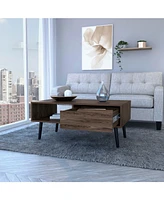 Kobe Coffee Table, One Open Shelf, One Drawer