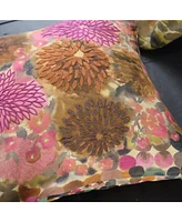 Designers Guild Japonaiserie Saffron Cotton & Linen Decorative Pillow