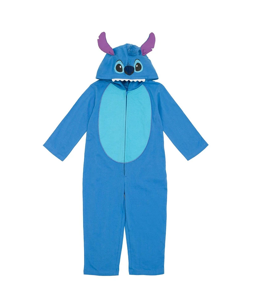 Disney Boys Lilo & Stitch Zip Up Coverall Infant to Big Kid