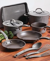 Rachael Ray Cook + Create Aluminum Nonstick Cookware Set, 11 Piece