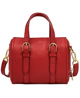 Fossil Carlie Leather Small Satchel Bag