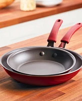 Rachael Ray Cook + Create Aluminum Nonstick Frying Pan Set, 2 Piece