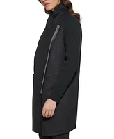 Kenneth Cole Women's Double Face Wool Coat