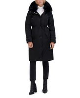 Kenneth Cole Women's Hooded Anorak Puffer Coat