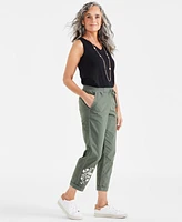 Style & Co Women's Pull On Cuffed Pants