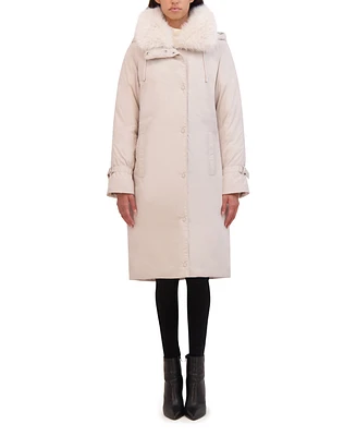 Kenneth Cole Women's Hooded Anorak Puffer Coat