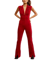 Free People Women's Ring The Alarm Corduroy Jumpsuit