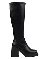 Gc Shoes Women's Chantal Platform Elastic Knee-High Boots