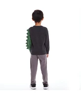 Andy & Evan Toddler Boys Toddler/Child Dino Sweater