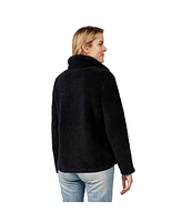 Free Country Women's Sherpa Butter Pile Button Front Jacket