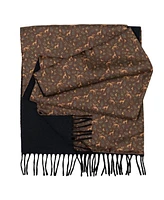 Canis Romanus - Wool Backed Silk Scarf for Men