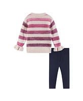 Andy & Evan Baby Girls Sweater and Legging Set