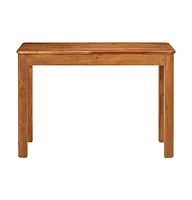 vidaXL Dining Table 43.3"x21.7"x29.9" Solid Wood Acacia