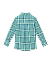 Andy & Evan Little Boys Toddler/Child Plaid Buttondown Shirt