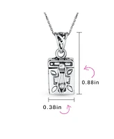 Bling Jewelry Religious Christian Ichthys Jesus Cross Prayer Box Locket Memorial Momenta Holder Necklace For Women Sterling Silver