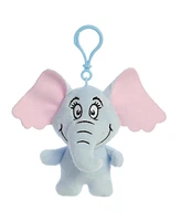 Aurora Mini Horton Keychain Dr. Seuss Whimsical Plush Toy Blue 4"