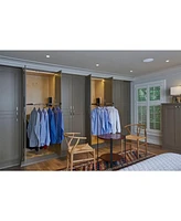 Rev-a-Shelf 26" - 35" Adjustable Pulldown Closet Rod, Chrome, Cpdr-2635