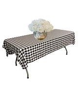 Slickblue Polyester Gingham Checkered Tablecloth – 60 x 84 Inch Rectangular