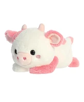 Aurora Medium Katelyn Cow Too Cute Playful Plush Toy Pink 12"