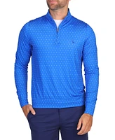 Tailorbyrd Men's Byrds Printed Performance Quarter Zip