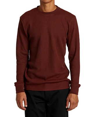 Rvca Men's Dayshift Thermal Regular Fit T-Shirt