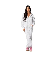 Edikted Women's Bouquet Oversized Sweatpants