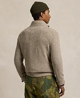 Polo Ralph Lauren Men's Speckled Wool-Blend Mockneck Sweater