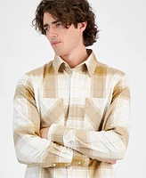 Sun + Stone Men's Joey Plaid Shirt, Exclusively at Macy's