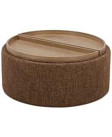 Jharli Fabric Storage Ottoman, Created for Macy's