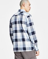 Sun + Stone Men's Nolan Plaid Shirt, Exclusively at Macy's