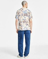 Sun Stone Mens Patterned Shirt Jeans Exclusively At Macys