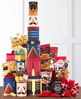 Wine Country Gift Baskets Holiday Nutcracker Gift Tower, 41 Piece