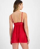 I.n.c. International Concepts Women's Chiffon Lace Babydoll & Thong Underwear Set, Exclusively at Macy's