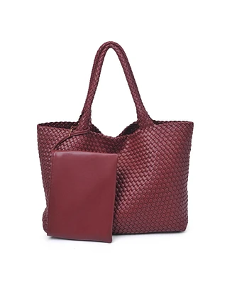 Moda luxe Solana Woven Tote