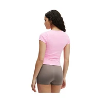 Cotton On Women's Ultra Soft Fitted Tshirt