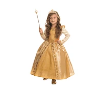 Dress Up America Gold Princess Dress Costume Set